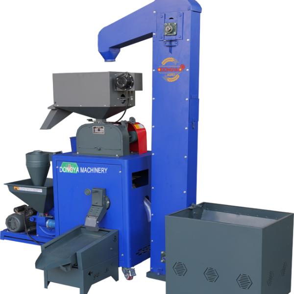Brown Rice Mill Husk Mill White Rice Mill Machine Capacity 300kg Per Hour 220volt Single Phase