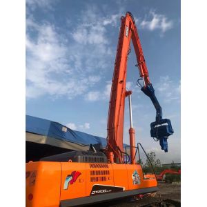18M Excavator Mounted Pile Driver 3300rpm Vibration Sinking
