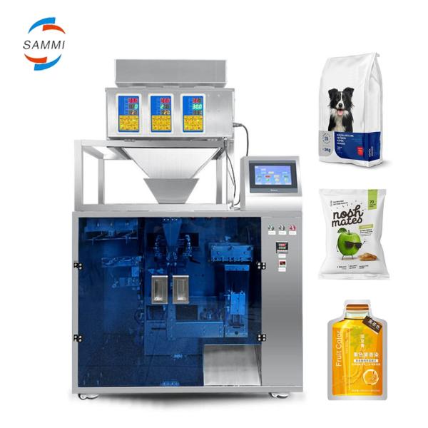 High Efficiency Intelligent Fully Automatic Stand Pouch Packaging Machine New