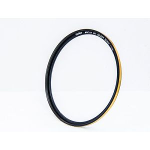 Optical Glass UV IR Cut Filter Golden Frame , IR Pass Through Filter For