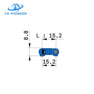 Robust POM Flush Grid Modular Belt for Food - Grade Compliance and Easy Cleaning