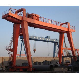 Load And Unload Double Girder Gantry Crane For Warehouse