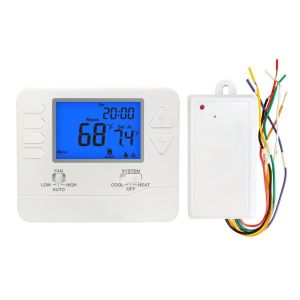 China General Electric Wireless Air Conditioner Thermostat 24VAC PC ABS on sale