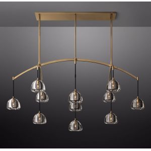 Hemisphere Linear Chandelier 72''