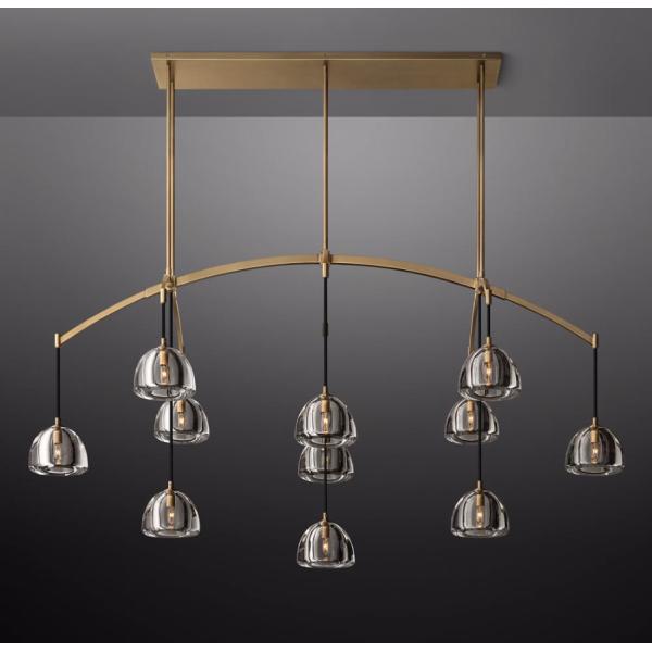 Buy Hemisphere Linear Chandelier 72'' at wholesale prices