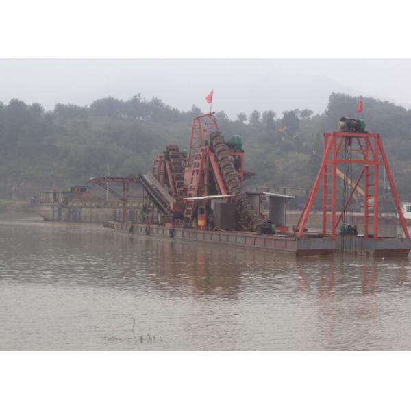 China Adaptable Bucket Ladder Dredger Low Failure Rate Professional Advanced Technology on sale