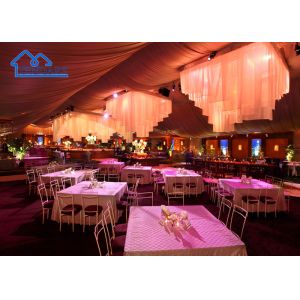 Creative Party Tent Accessories Ceiling Atmosphere Luxury Crystal Chandelier