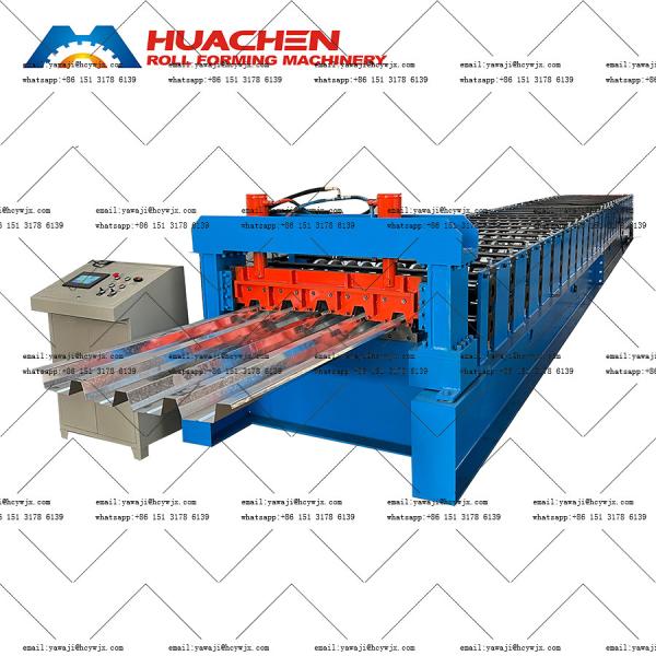 Buy Corrugated Roof Sheet Making Maquina Para Hacer Teja Floor Deck Roll Forming Machine at wholesale prices