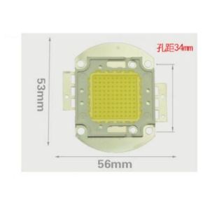 10W 100W High Power COB White LED Chip Three Color 2000 - 10000 LM OEM ODM