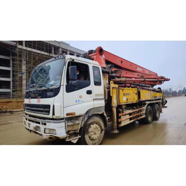 37m Used Concrete Pump Truck of Sy Heavy Industry