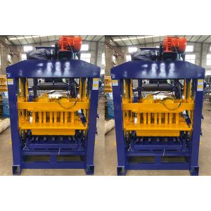 PLC Control QTJ4-25 500pcs/H Hydraulic Block Making Machine