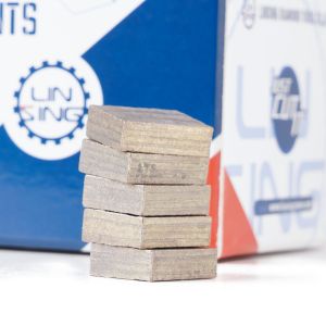 LINSING Diamond Segment for Granite Block Cutting Stone Cutting Tip Saw Blade