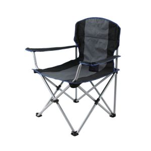 Folded Yes Sturdy Folding Aluminium Sun Shade Beach Armchairs With Canopy For