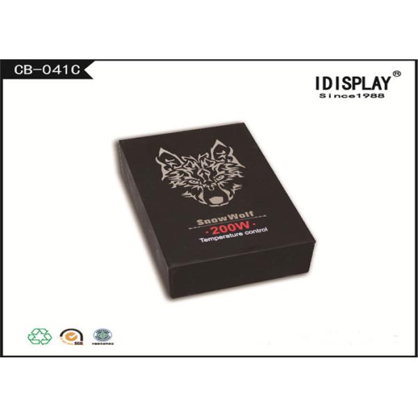 Small Black Corrugated Cardboard Gift Boxes With Lids Custom Printed