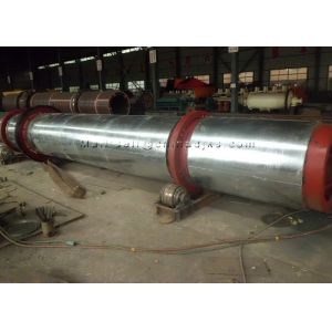 37KW 2800mm diameter 2.4TPH Biomass Rotary Drum Dryer