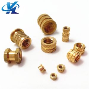 Round threaded brass insert cnc nuts blind 8mm knurled nut m3 m4 m6 m8 m10 42mm