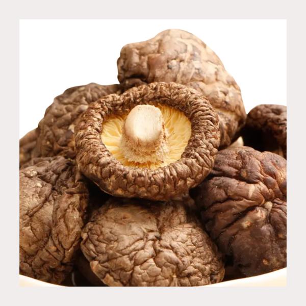 Buy 100% Natural Dried Shiitake Mushrooms No Additives Bag Packaging at wholesale prices