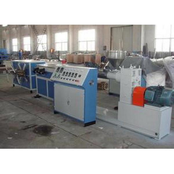 Buy PPR PVC PE Single Wall Corrugated Pipe Plastic Extrusion Machine at wholesale prices