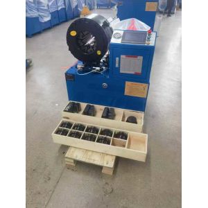 4 Inch 16 Dies PLC Control System / CNC / Button Blue Color From 6-102mm