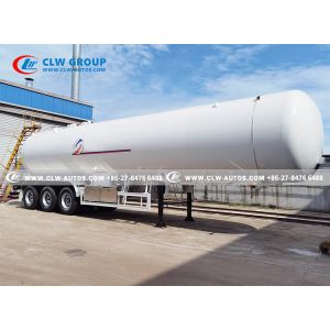 49.6CBM LP GAS Semi Trailer Propane Delivery Tanker Truck