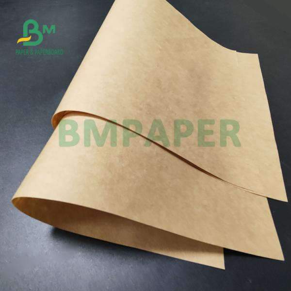 75gsm 80gsm Brown Cement Bag Kraft Paper Strong Burst Resistance 69 x 100cm