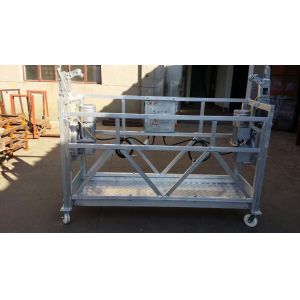 zlp rope susepnded platform / electric cradle / construction gondola platform /