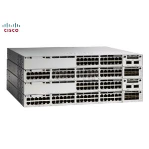 China 24 Port Modular Uplinks Cisco Gigabit Poe Switch C9300-DNA-A-24-3Y 1G 10G C9300-24T-A on sale