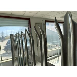 China Hot-Dip Galvanized Steel Palisade Fencing for High-Security Perimeter on sale