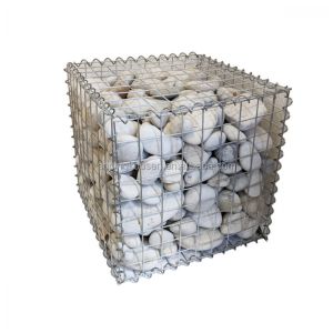 Galvanized Welded Mesh Gabion for Garden Landscape Retaining Wall in Silver
