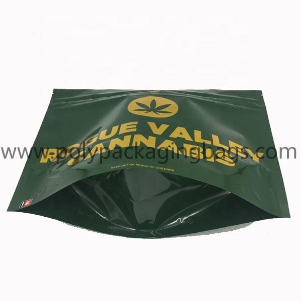 Buy 20mic Resealable Mylar Stand Up Pouch With Custom Label at wholesale prices