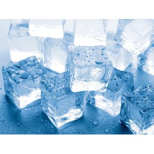 1650W LZ-500 Water Cooler Cube Ice Machine with 200kg Ice Storage 220kg/24Hr