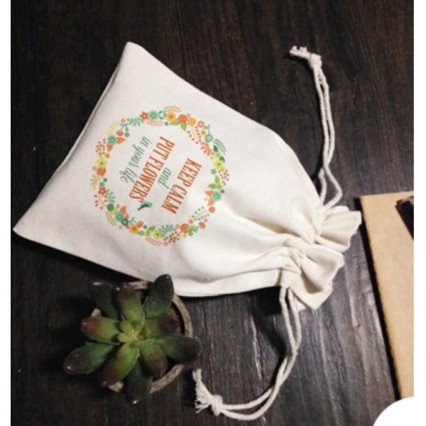 Buy LOGO Picture Color Printing, Pure natural pouch, at wholesale prices