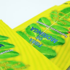 Custom Pattern Stand Up Pouches For Food Packaging With Dustproof And Eco