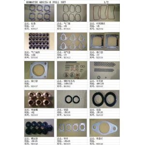 Engine Overhaul Cylinder Head Gasket Kit Full D1105 6D125