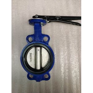china pn16 factory wafer style butterfly valve