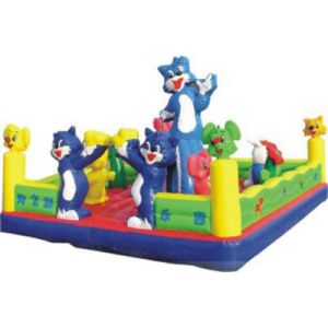 ODM toddler Playground Inflatable Amusement Park Blow Up Castle