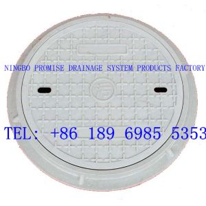 China D400 Round FRP/GRP manhole cover on sale