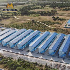 China Tempoary Quickly Install  Low Cost Prefab Steel House For Disaster Area on sale