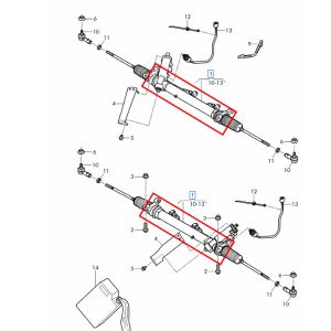 For Bentley Mulsanne (2010+) Inner Tie Rod End OEM 3Y1422075L 3Y1422075D