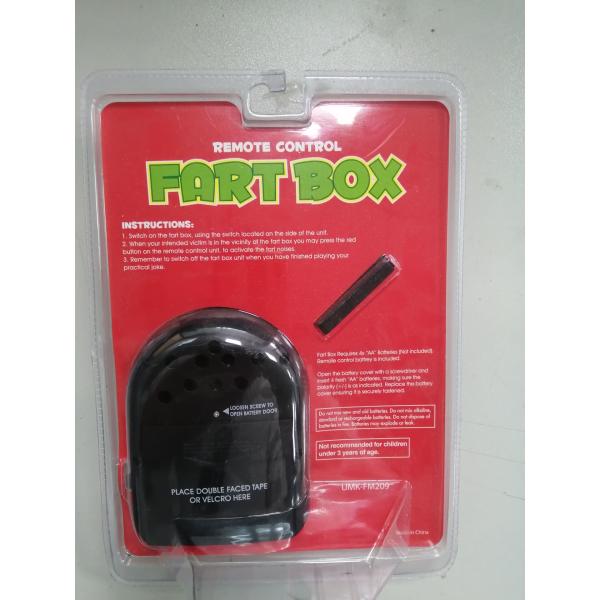 Abs Black Adult And Children Amusement Funny Fart Machine With Remote Controller