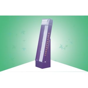 350gsm CCNB Glossy shinning Metal Hooks POS Cardboard Display