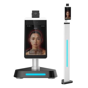 Digital Infrared Thermometer Temperature Measuring Kiosk No Contact