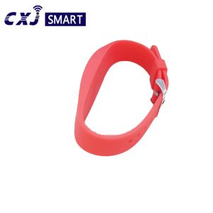Waterproof RFID NFC Bracelet Silicone Material For Festival