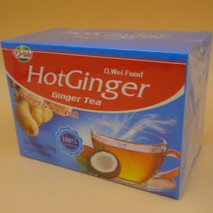 China Ginger Tea Instant Drink Powder Sachet pack with display box Different flavor available on sale