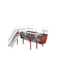 400mm Diameter 10m3 Chicken Waste Rendering Plant