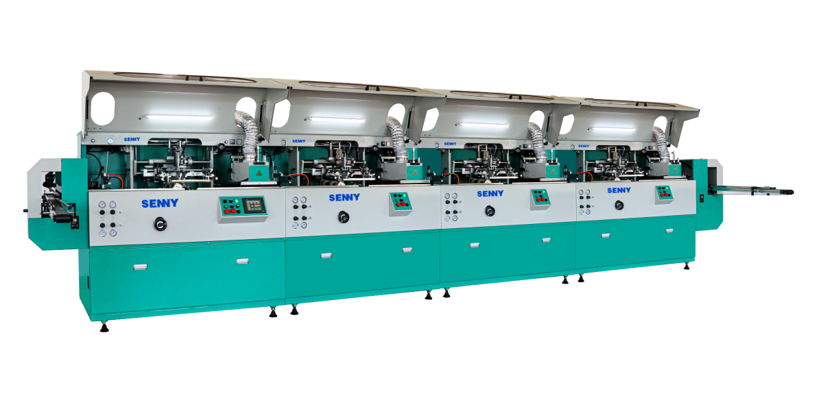 China 1-8 Color Linear Type Multicolor Screen Printing Machine For Functional Containers 85pcs/Min on sale China 1-8 Color Linear Type Multicolor Screen Printing Machine For Functional Containers 85pcs/Min on sale