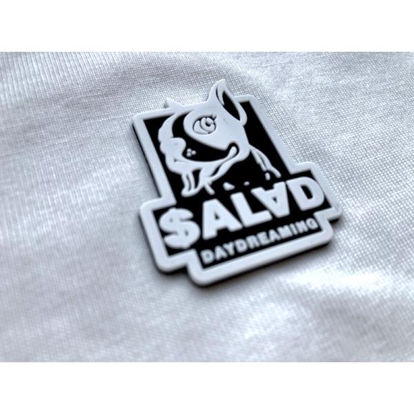 Buy Custom Made Soft 3D Rubber Silicone Embossed Patches at wholesale prices