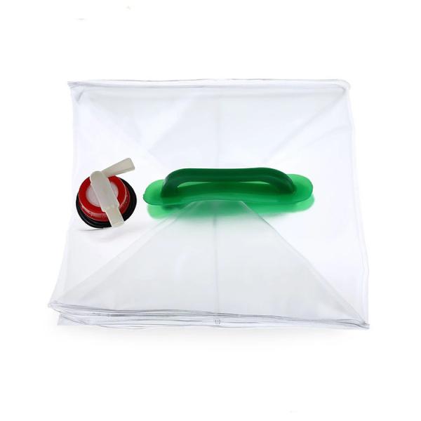 Buy CE Folding Camping Water Bag Transparent 10L Collapsible Water Container 20L at wholesale prices