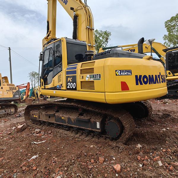 2nd Hand Used Hydraulic Excavator Komatsu PC200-8MO Machinery 20 Ton