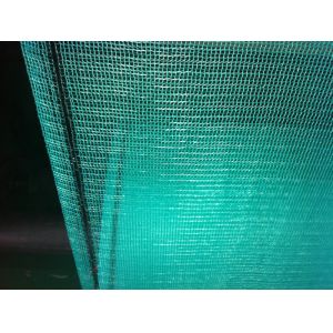 Scaffolding Mesh Construction Safety Nets , HDPE Debris Safety Netting Green
